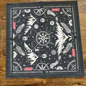 Coleman Blue and White Bandana